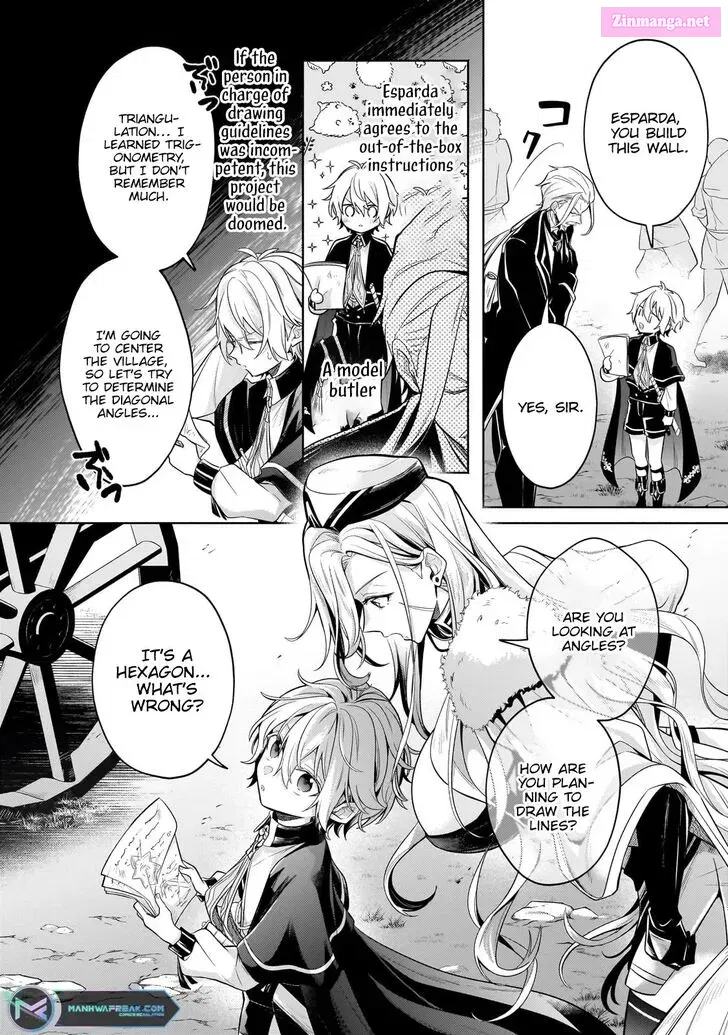 Okiraku Ryoushu no Tanoshii Ryouchi Bouei Zinmanga X Chapter 19 Page 8