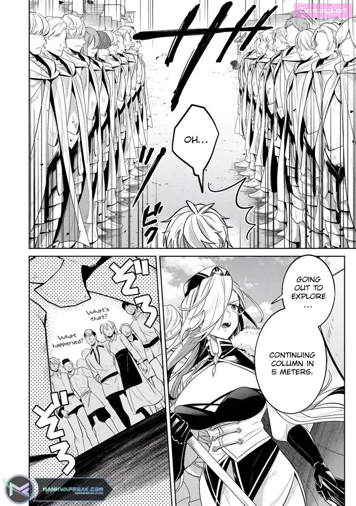 Okiraku Ryoushu no Tanoshii Ryouchi Bouei Zinmanga X Chapter 16 Page 22
