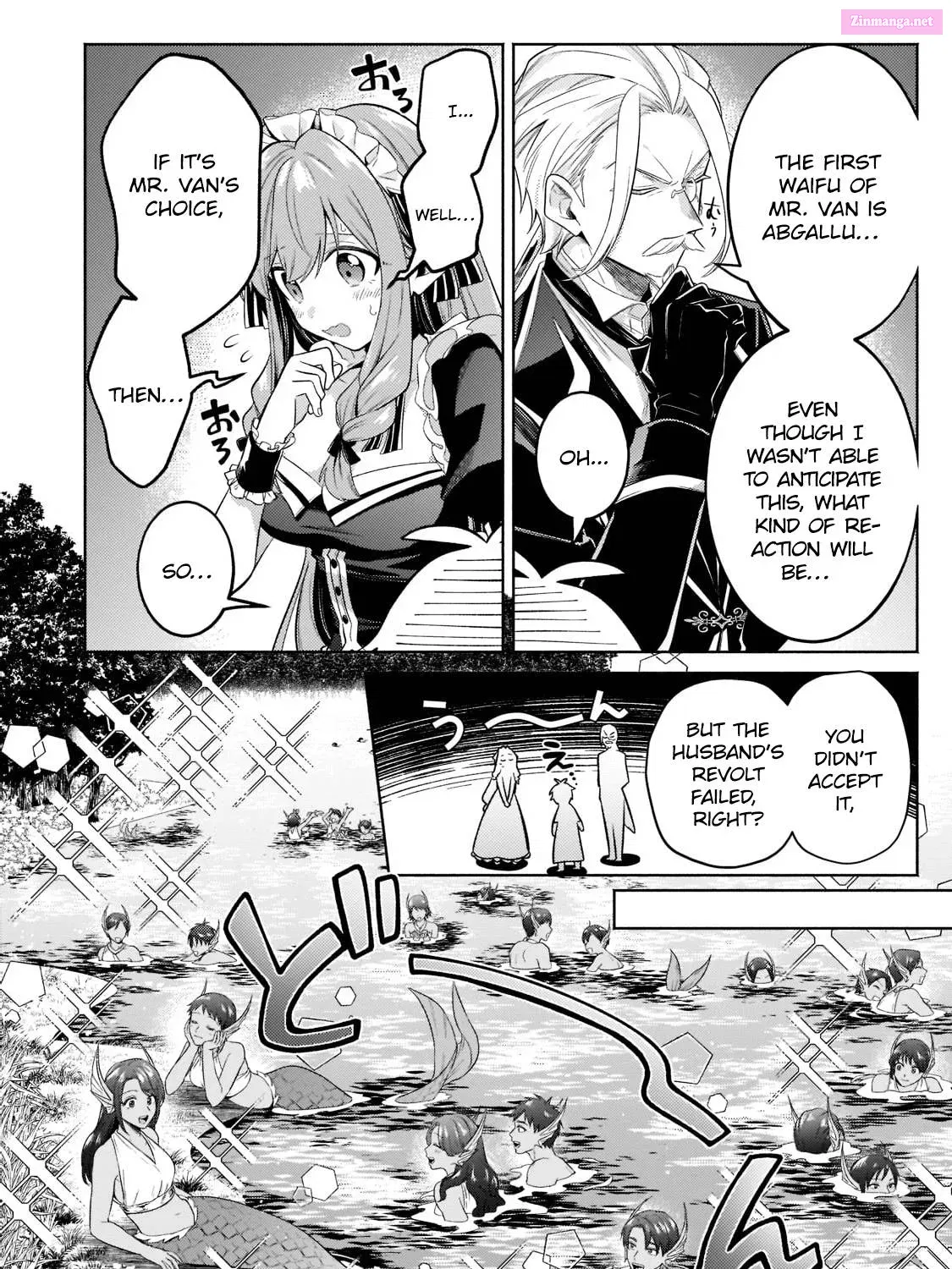 Okiraku Ryoushu no Tanoshii Ryouchi Bouei Zinmanga X Chapter 15.3 Page 8