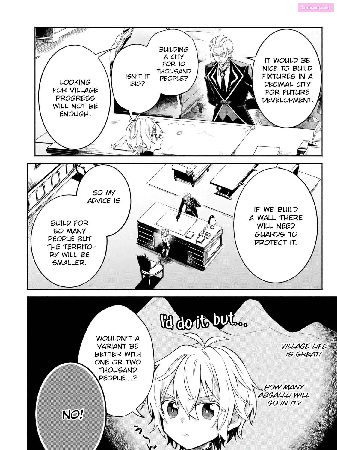 Okiraku Ryoushu no Tanoshii Ryouchi Bouei Zinmanga X Chapter 15.3 Page 16