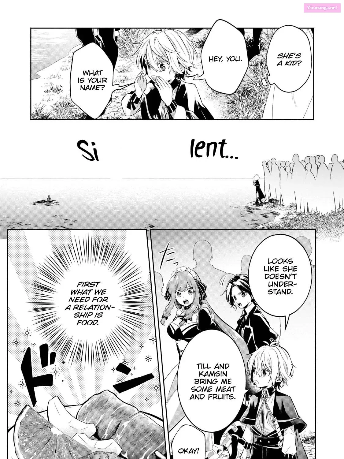 Okiraku Ryoushu no Tanoshii Ryouchi Bouei Zinmanga X Chapter 15.1 Page 8