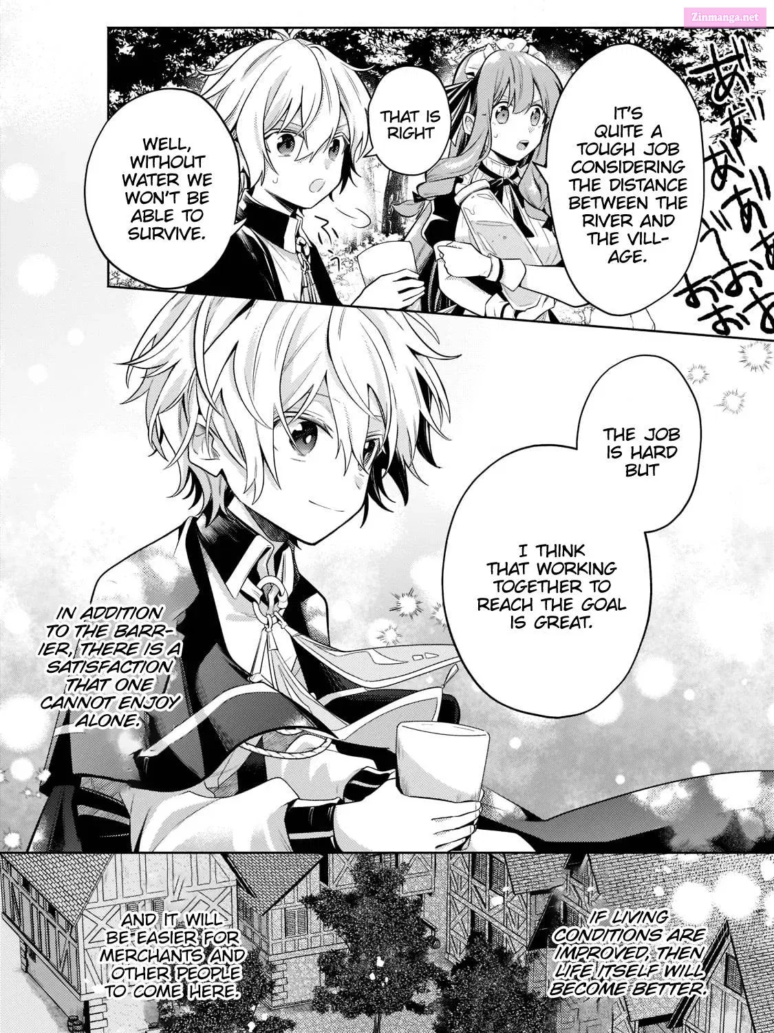 Okiraku Ryoushu no Tanoshii Ryouchi Bouei Zinmanga X Chapter 14.1 Page 18
