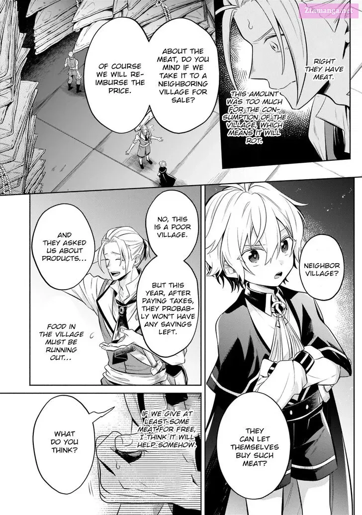 Okiraku Ryoushu no Tanoshii Ryouchi Bouei Zinmanga X Chapter 13 Page 25