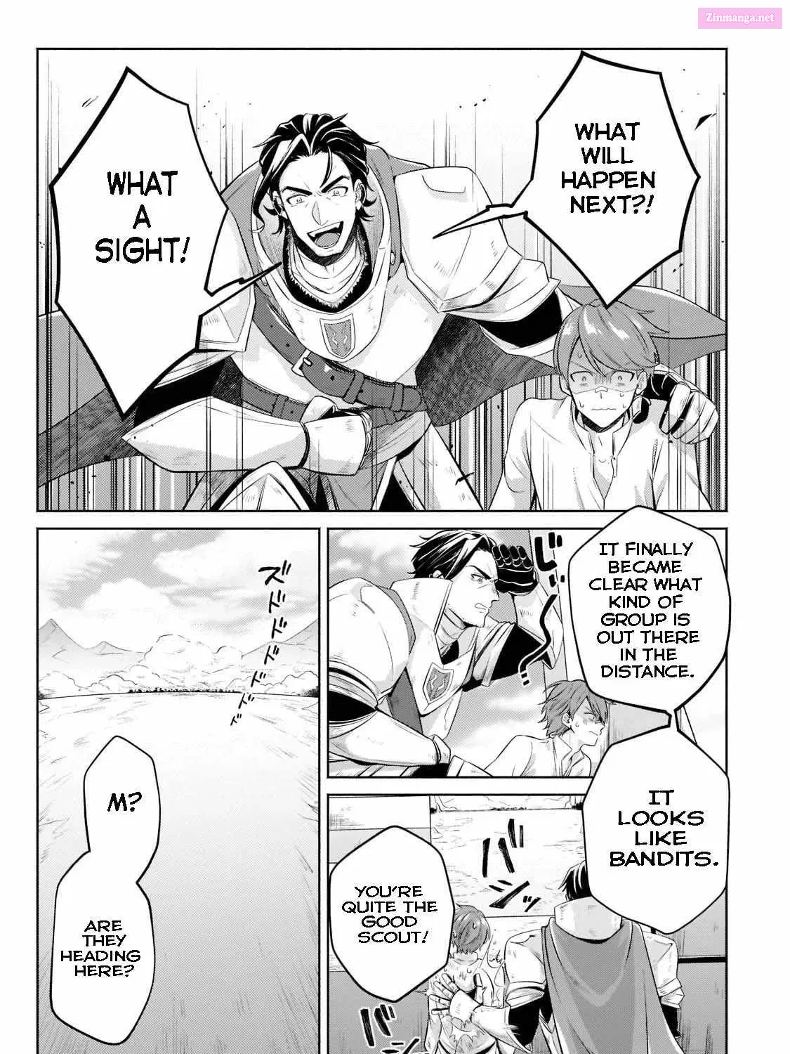 Okiraku Ryoushu no Tanoshii Ryouchi Bouei Zinmanga X Chapter 11 Page 61