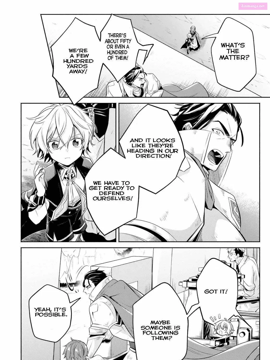 Okiraku Ryoushu no Tanoshii Ryouchi Bouei Zinmanga X Chapter 11 Page 63