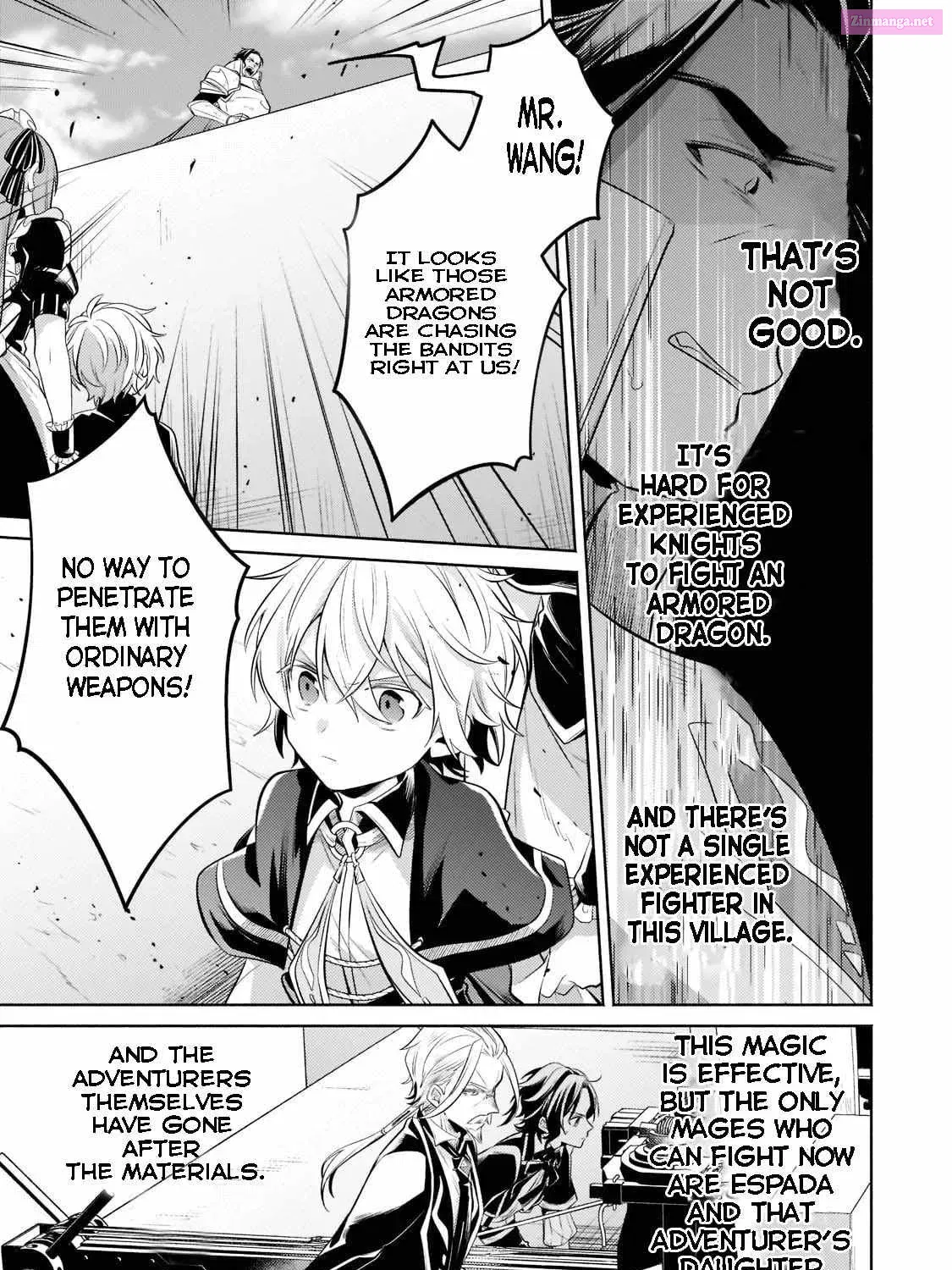 Okiraku Ryoushu no Tanoshii Ryouchi Bouei Zinmanga X Chapter 11 Page 69