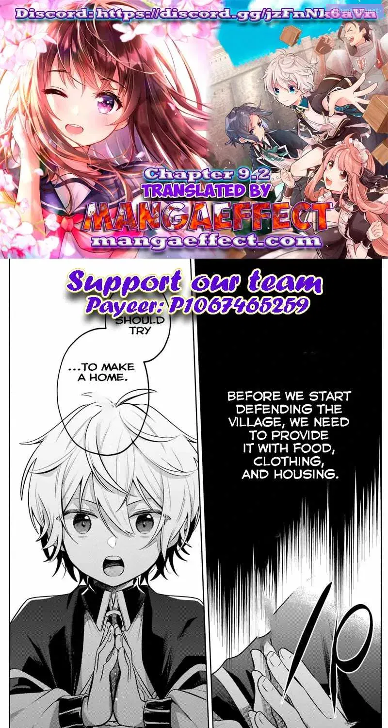 Okiraku Ryoushu no Tanoshii Ryouchi Bouei Zinmanga X Chapter 9 Page 1