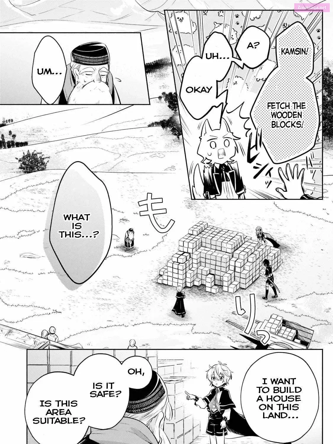 Okiraku Ryoushu no Tanoshii Ryouchi Bouei Zinmanga X Chapter 9 Page 3