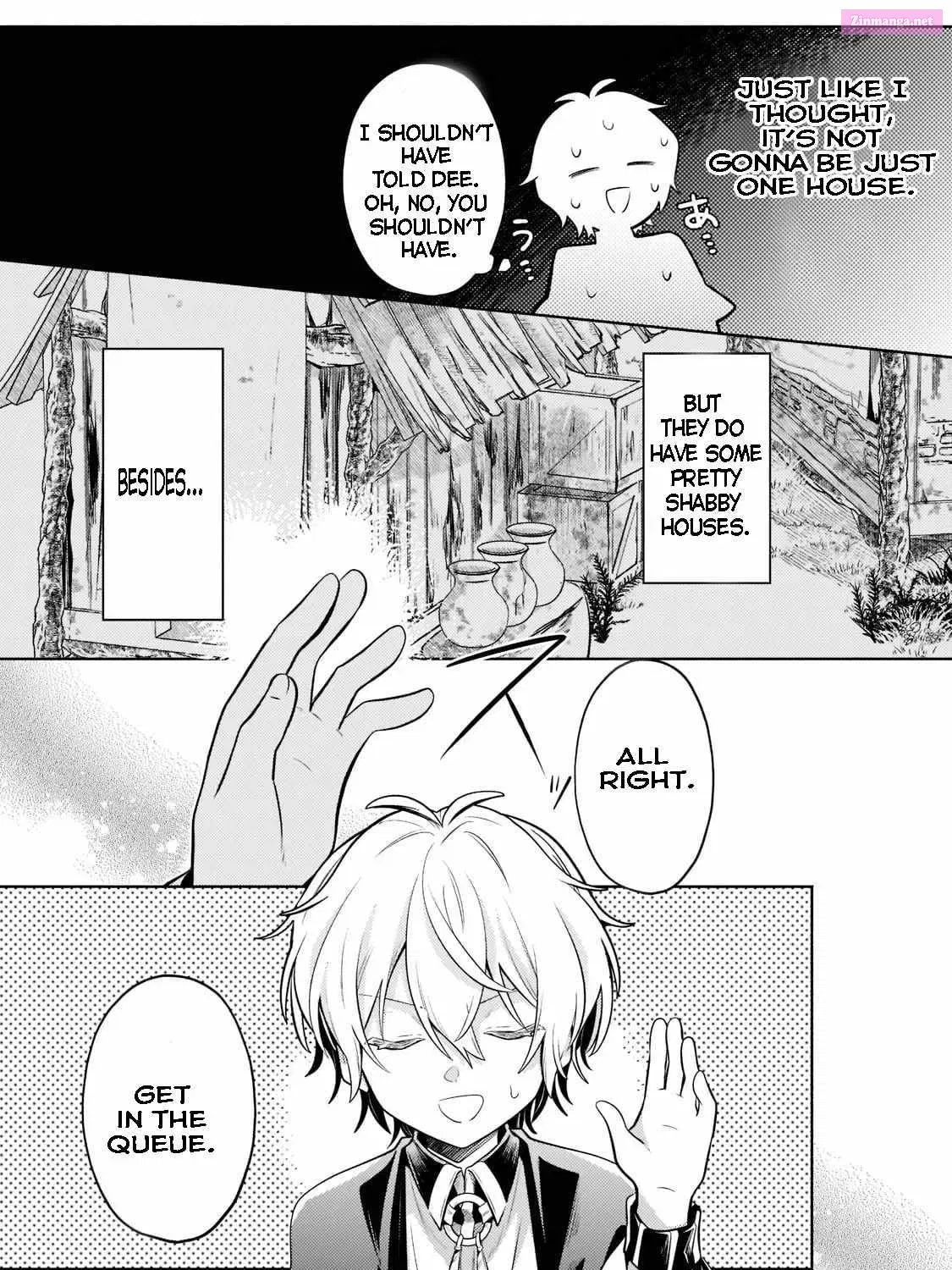 Okiraku Ryoushu no Tanoshii Ryouchi Bouei Zinmanga X Chapter 9 Page 25