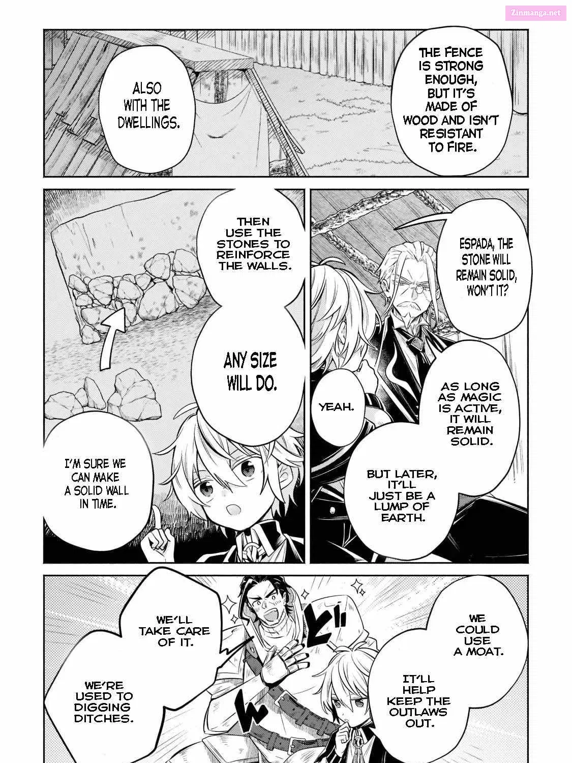 Okiraku Ryoushu no Tanoshii Ryouchi Bouei Zinmanga X Chapter 7.1 Page 3