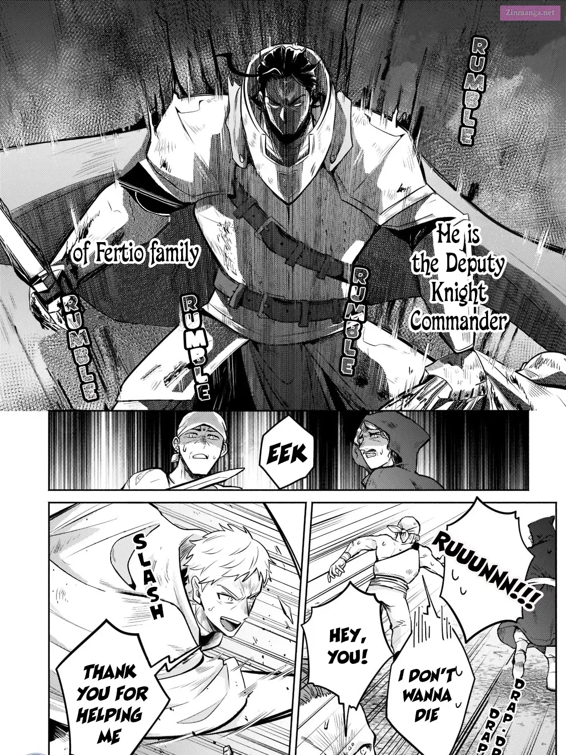 Okiraku Ryoushu no Tanoshii Ryouchi Bouei Zinmanga X Chapter 6 Page 10