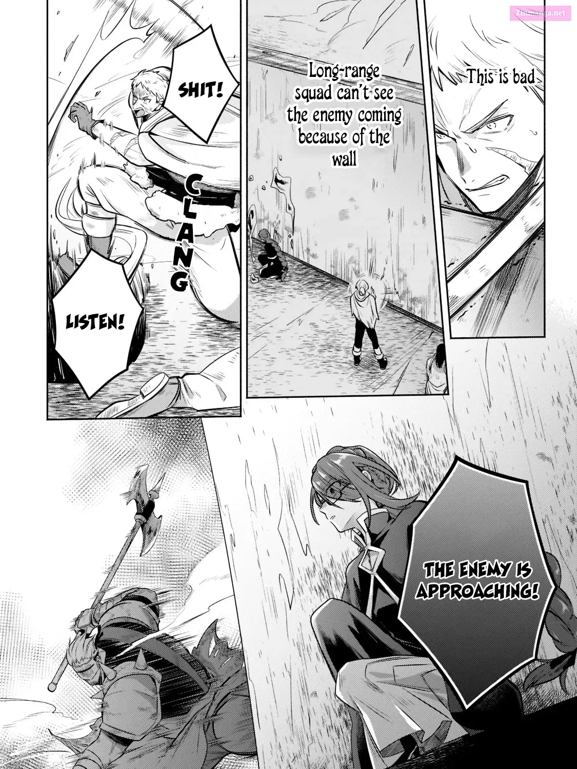 Okiraku Ryoushu no Tanoshii Ryouchi Bouei Zinmanga X Chapter 6 Page 14