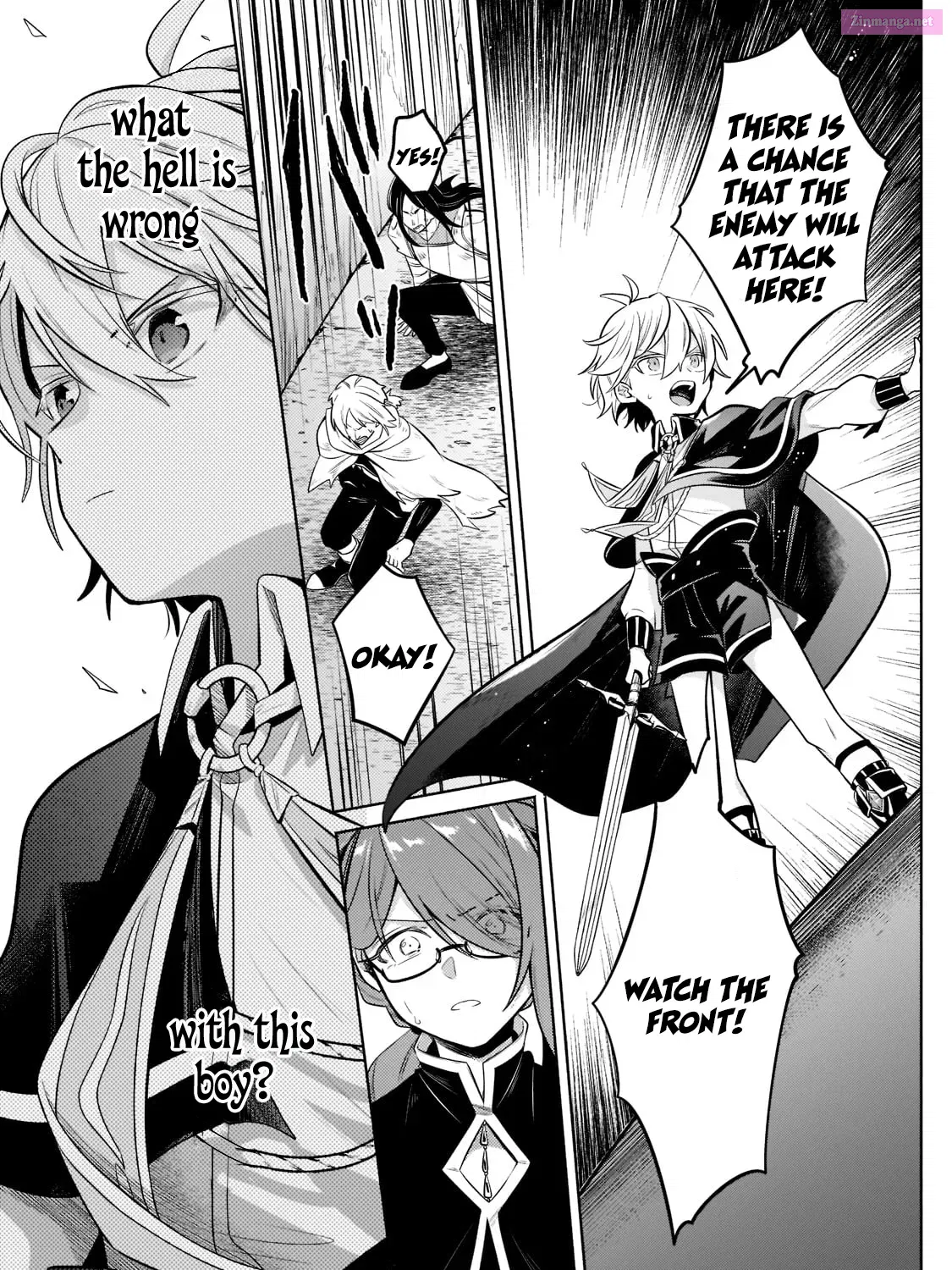 Okiraku Ryoushu no Tanoshii Ryouchi Bouei Zinmanga X Chapter 6 Page 28