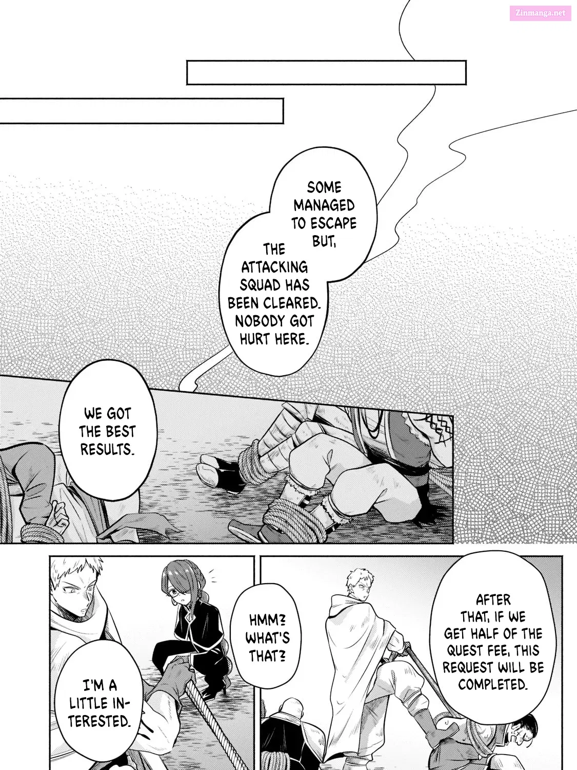 Okiraku Ryoushu no Tanoshii Ryouchi Bouei Zinmanga X Chapter 6 Page 30
