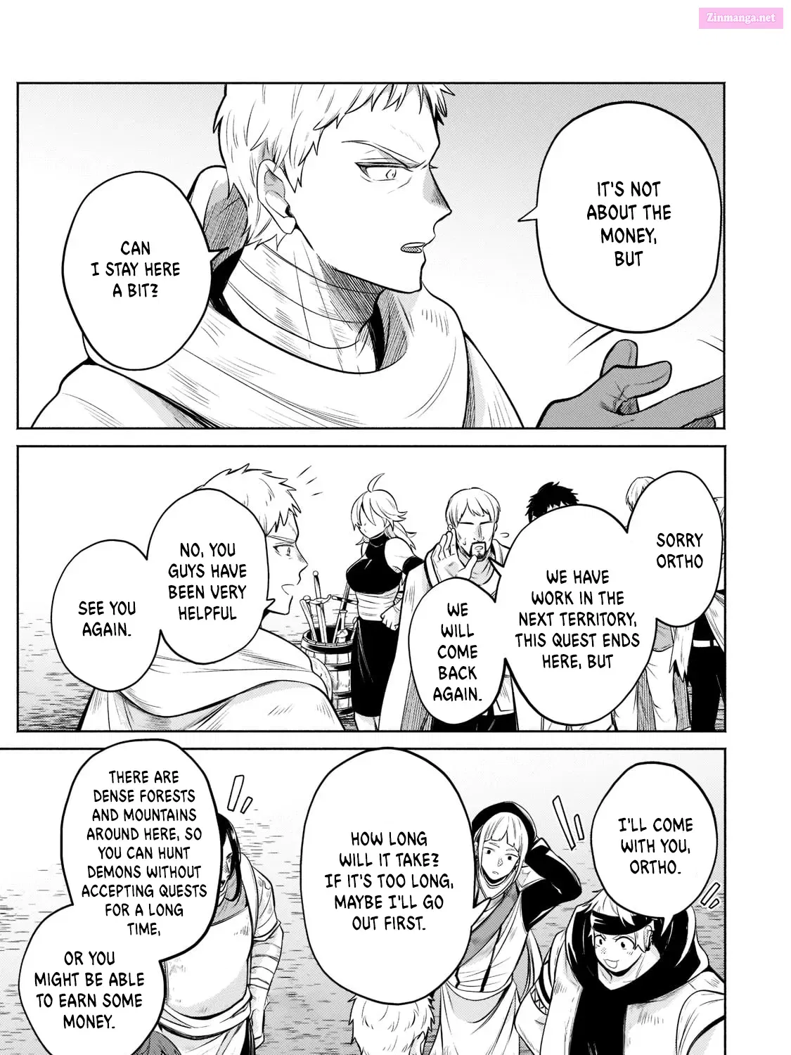 Okiraku Ryoushu no Tanoshii Ryouchi Bouei Zinmanga X Chapter 6 Page 32