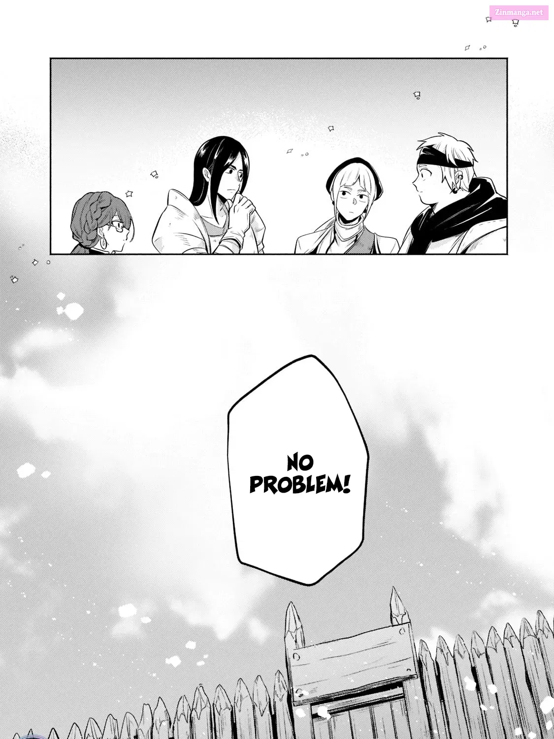 Okiraku Ryoushu no Tanoshii Ryouchi Bouei Zinmanga X Chapter 6 Page 40