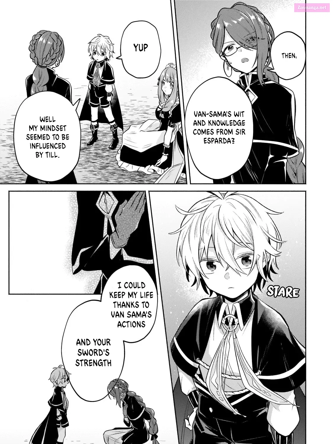 Okiraku Ryoushu no Tanoshii Ryouchi Bouei Zinmanga X Chapter 6 Page 48