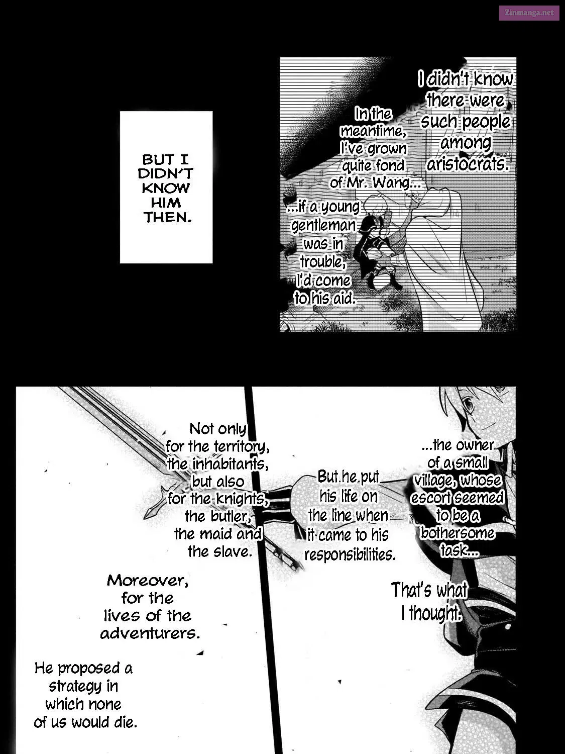 Okiraku Ryoushu no Tanoshii Ryouchi Bouei Zinmanga X Chapter 5.2 Page 21