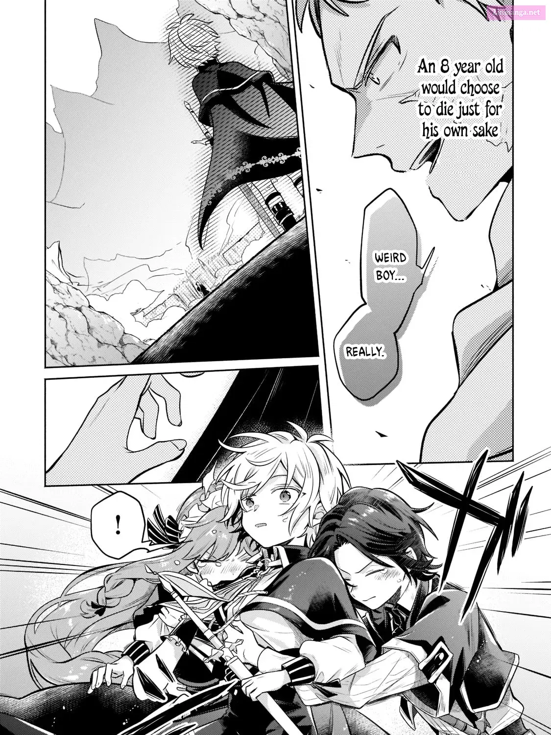 Okiraku Ryoushu no Tanoshii Ryouchi Bouei Zinmanga X Chapter 5 Page 54