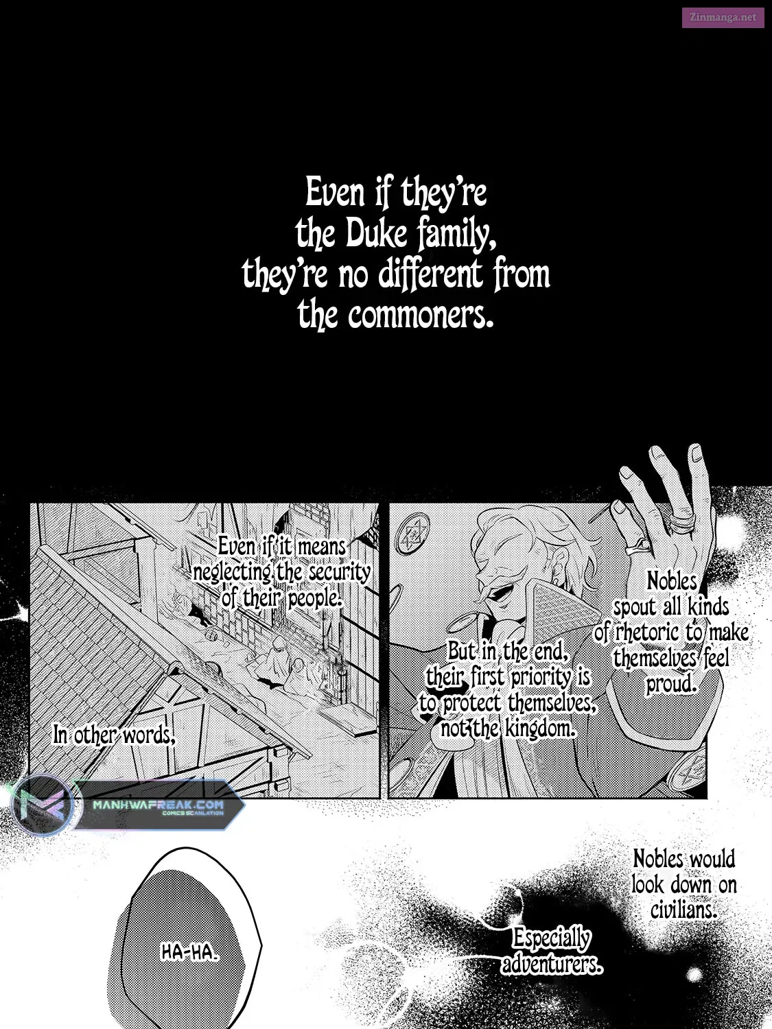 Okiraku Ryoushu no Tanoshii Ryouchi Bouei Zinmanga X Chapter 4 Page 4