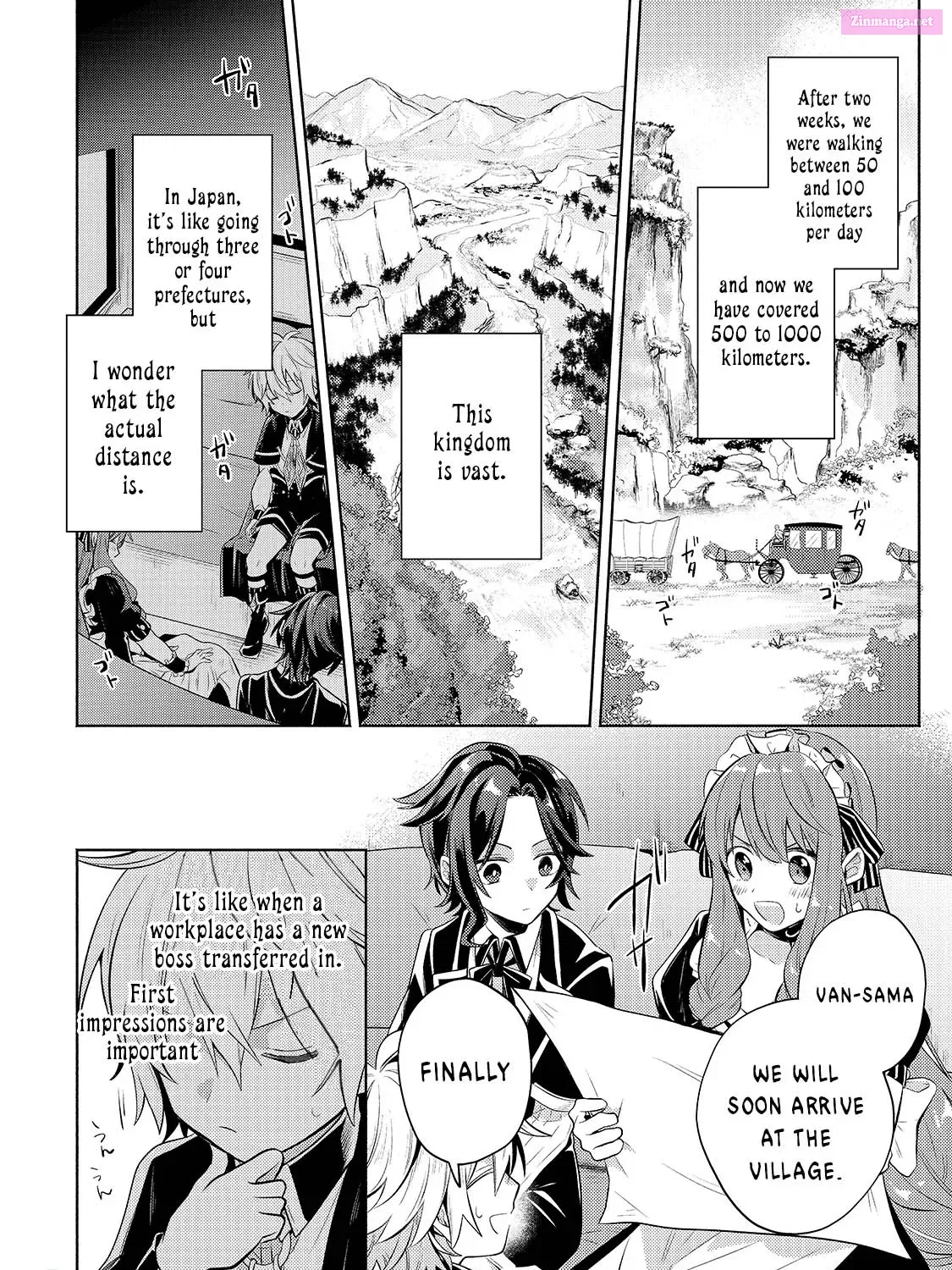 Okiraku Ryoushu no Tanoshii Ryouchi Bouei Zinmanga X Chapter 4 Page 54