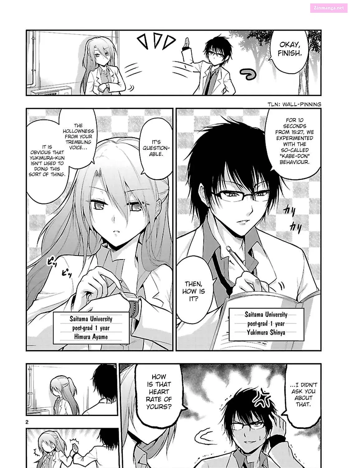 Rikei ga Koi ni Ochita no de Shoumei shitemita. Zinmanga X Chapter 2 Page 6