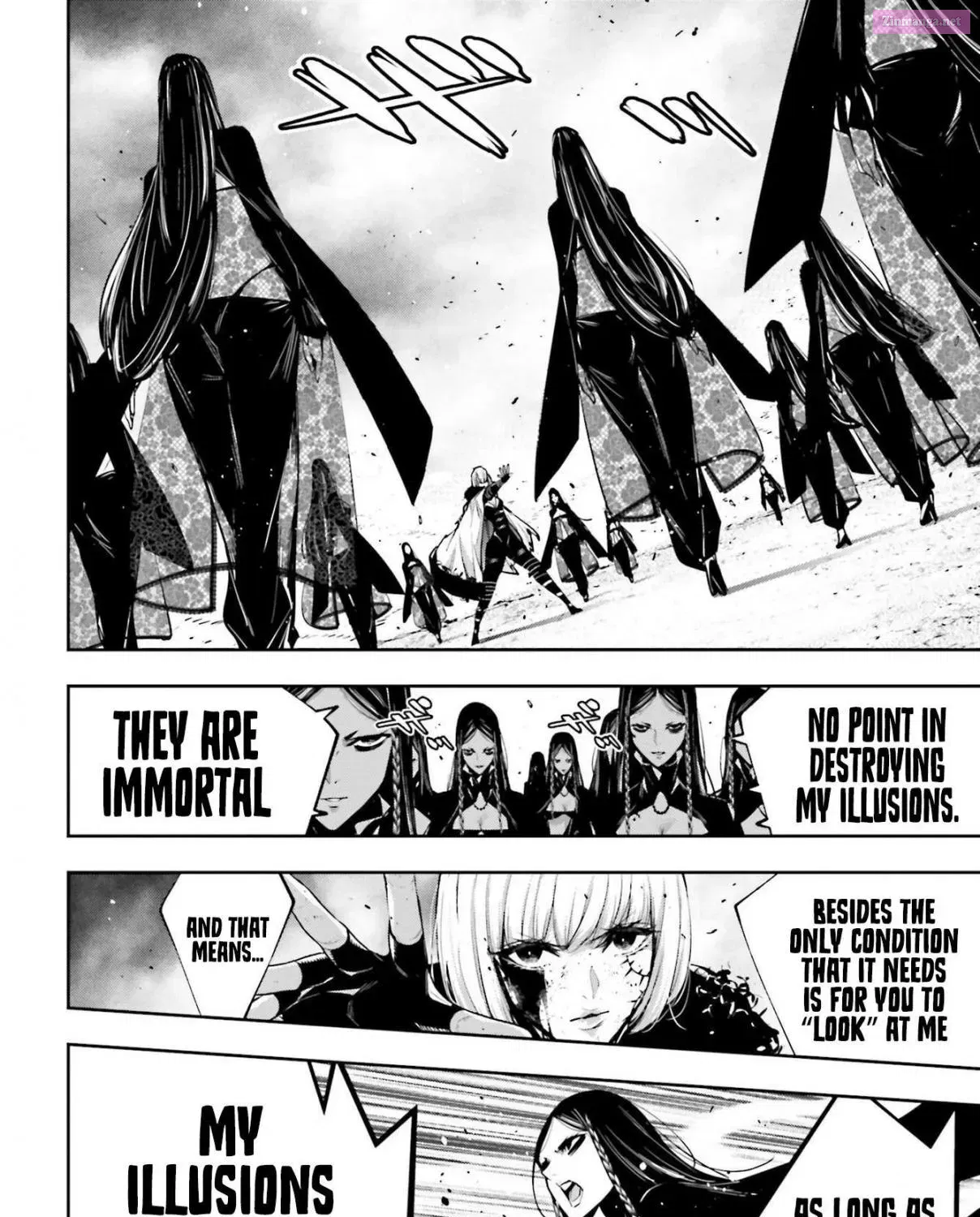 Majo Taisen: 32-nin no Isai no Majo wa Koroshiau Zinmanga X Chapter 42 Page 56