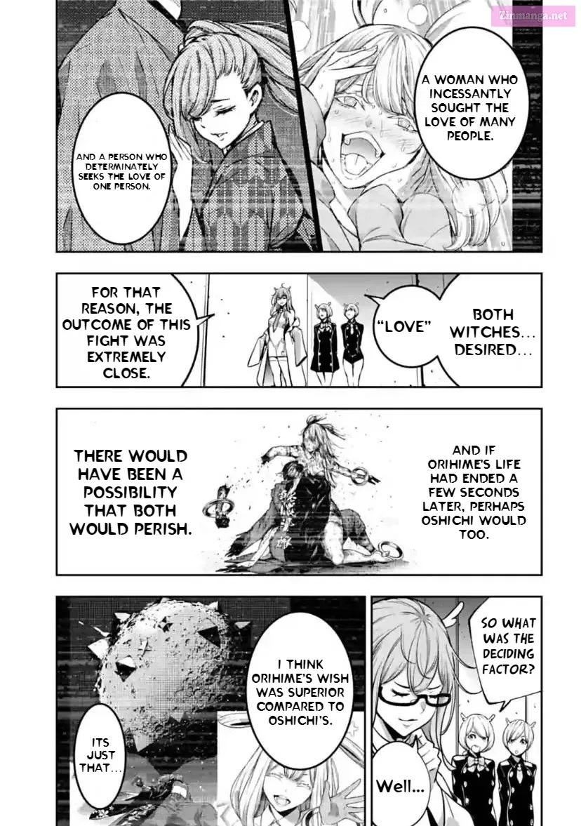 Majo Taisen: 32-nin no Isai no Majo wa Koroshiau Zinmanga X Chapter 37 Page 5