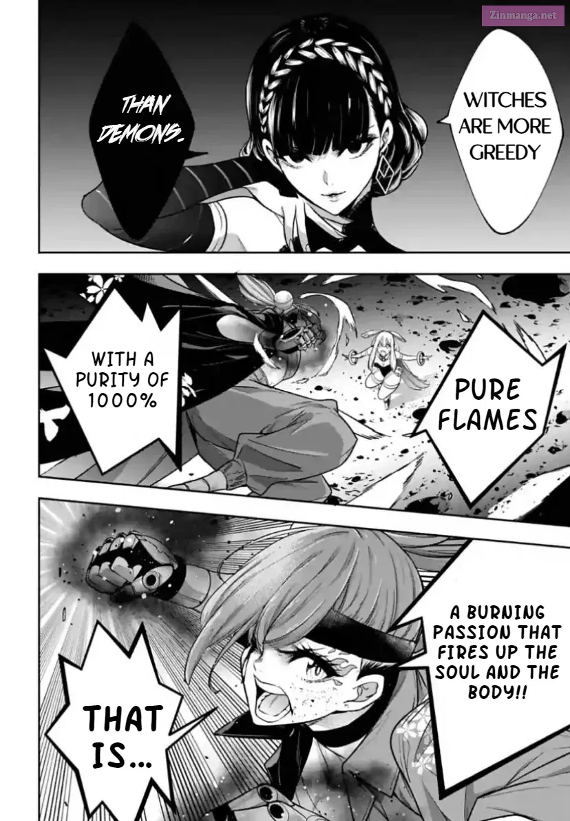 Majo Taisen: 32-nin no Isai no Majo wa Koroshiau Zinmanga X Chapter 35 Page 28