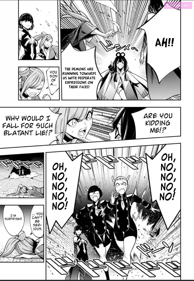 Majo Taisen: 32-nin no Isai no Majo wa Koroshiau Zinmanga X Chapter 26 Page 17