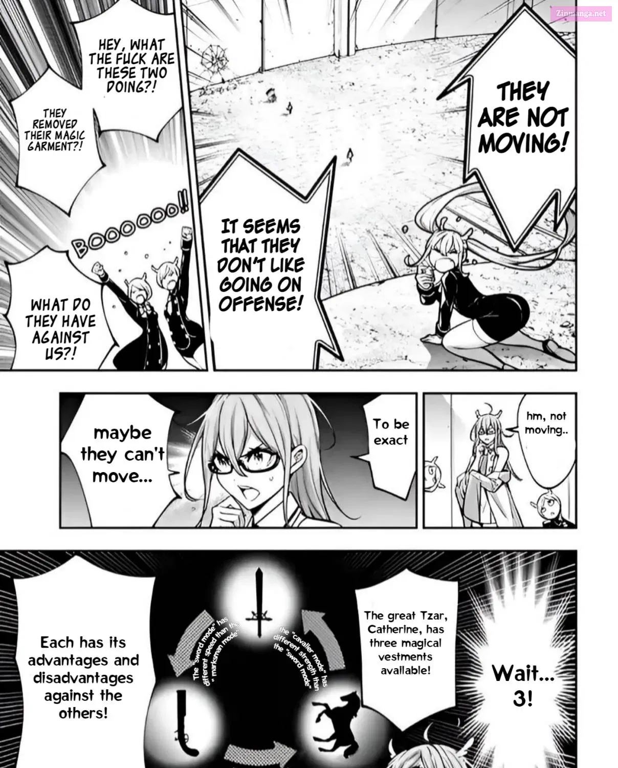 Majo Taisen: 32-nin no Isai no Majo wa Koroshiau Zinmanga X Chapter 25 Page 24