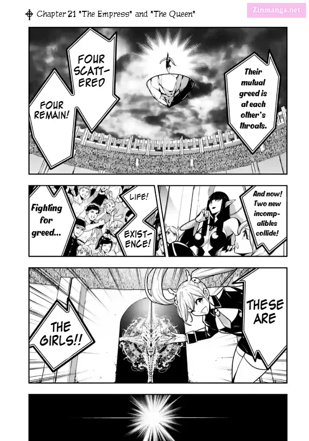 Majo Taisen: 32-nin no Isai no Majo wa Koroshiau Zinmanga X Chapter 21 Page 1