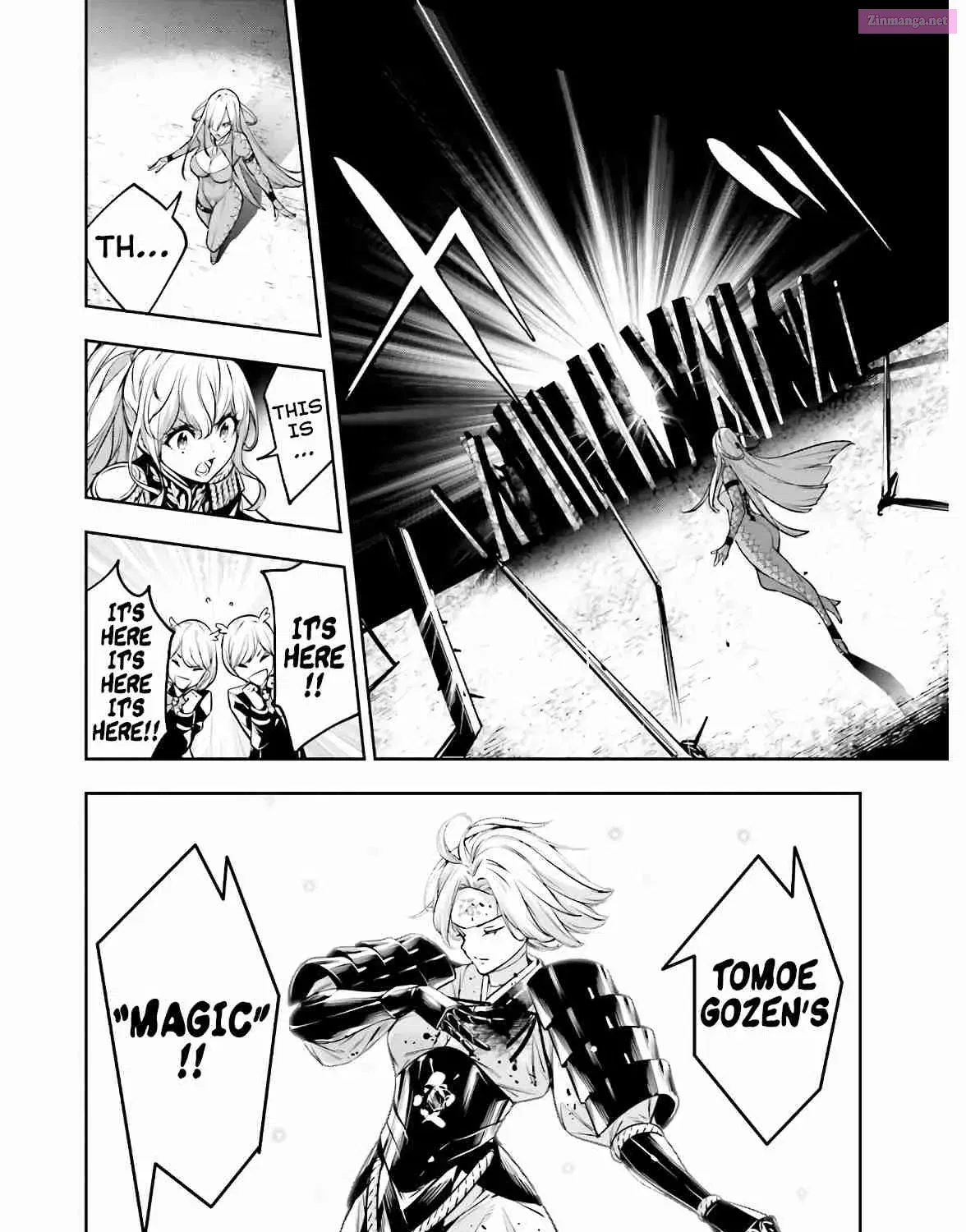 Majo Taisen: 32-nin no Isai no Majo wa Koroshiau Zinmanga X Chapter 4 Page 38