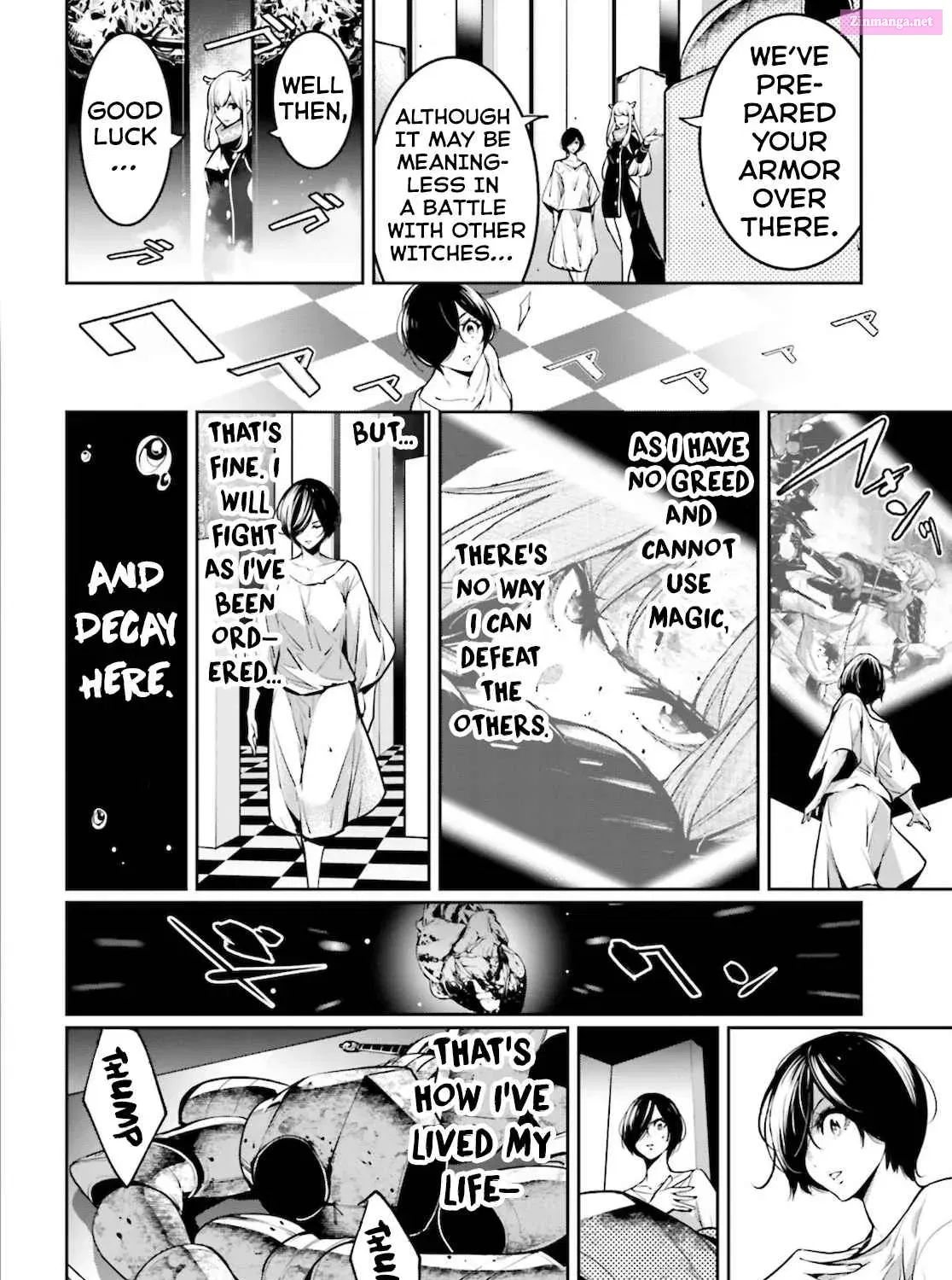 Majo Taisen: 32-nin no Isai no Majo wa Koroshiau Zinmanga X Chapter 4 Page 59
