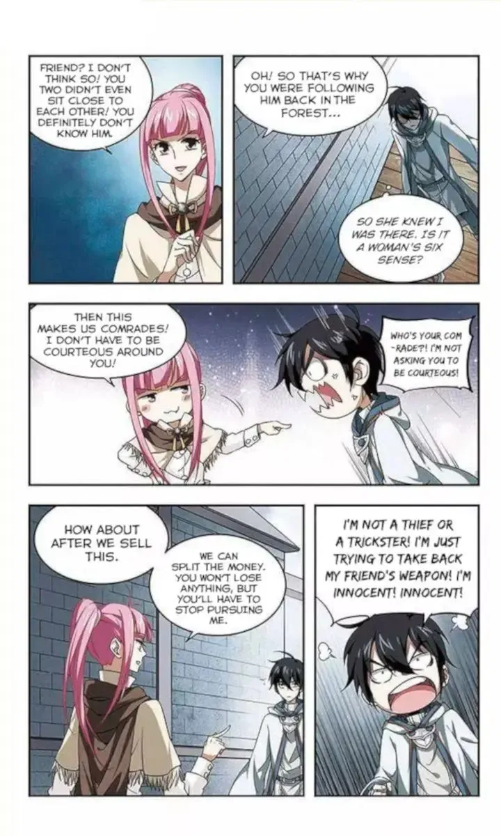 Virtual World: Close Combat Mage Zinmanga X Chapter 9.1 Page 3