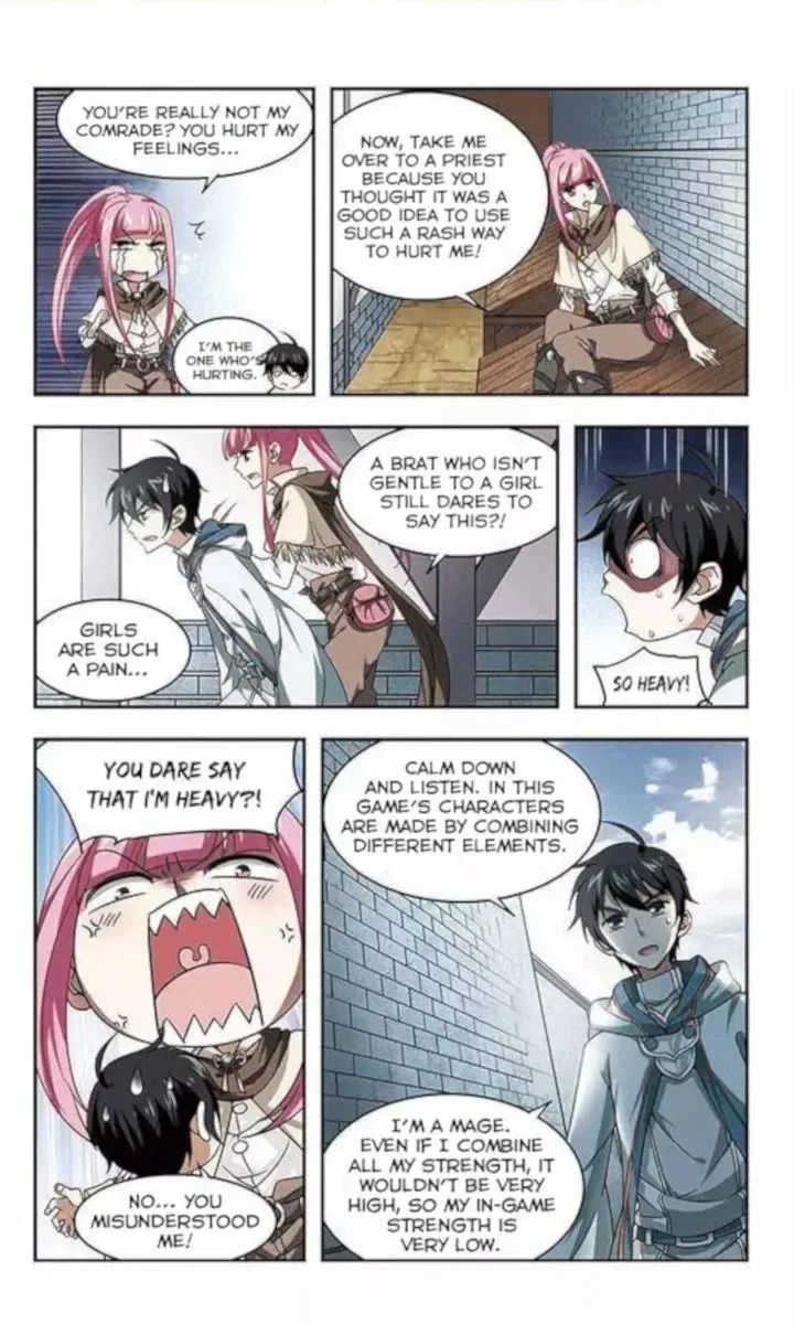 Virtual World: Close Combat Mage Zinmanga X Chapter 9.1 Page 4