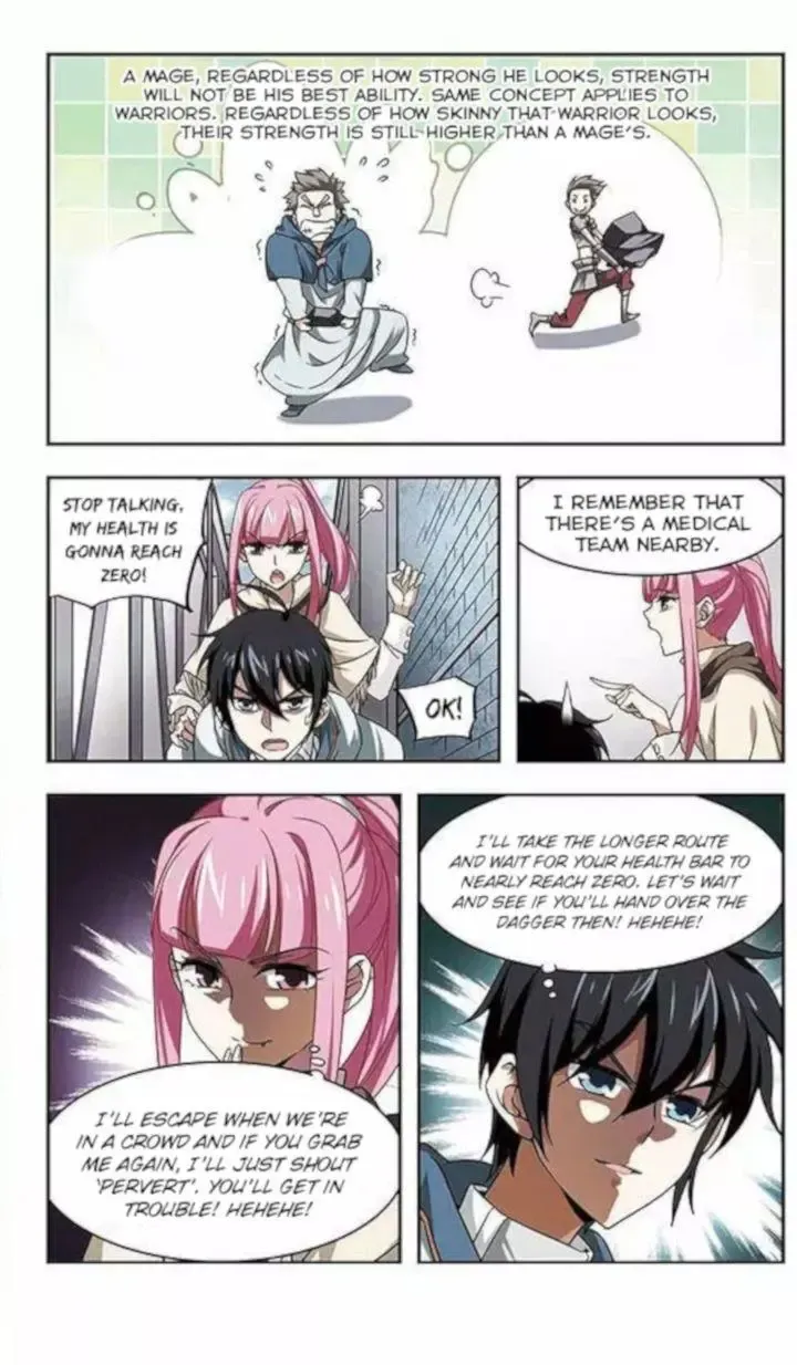 Virtual World: Close Combat Mage Zinmanga X Chapter 9.1 Page 5