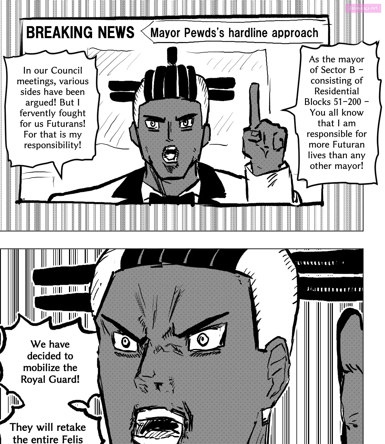 TEKNO: Sci-Fi Shonen Manga! Zinmanga X Chapter 66 Page 21