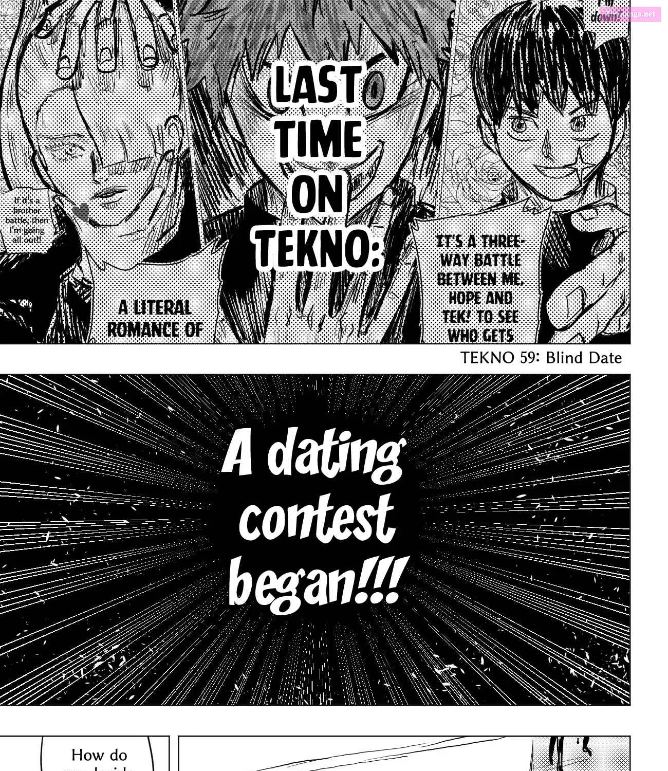 TEKNO: Sci-Fi Shonen Manga! Zinmanga X Chapter 59 Page 1