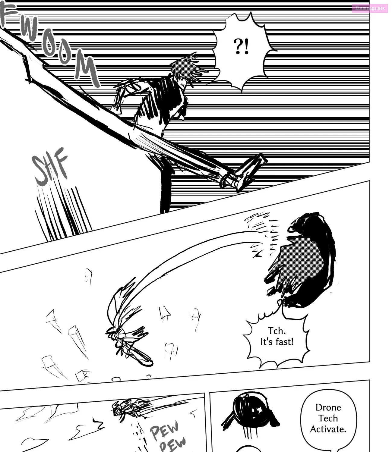 TEKNO: Sci-Fi Shonen Manga! Zinmanga X Chapter 50 Page 14
