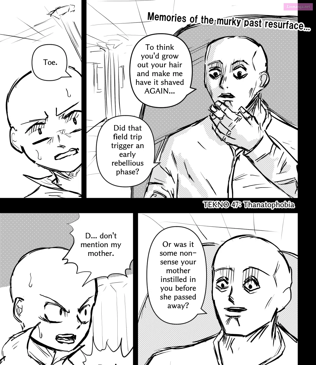 TEKNO: Sci-Fi Shonen Manga! Zinmanga X Chapter 47 Page 1