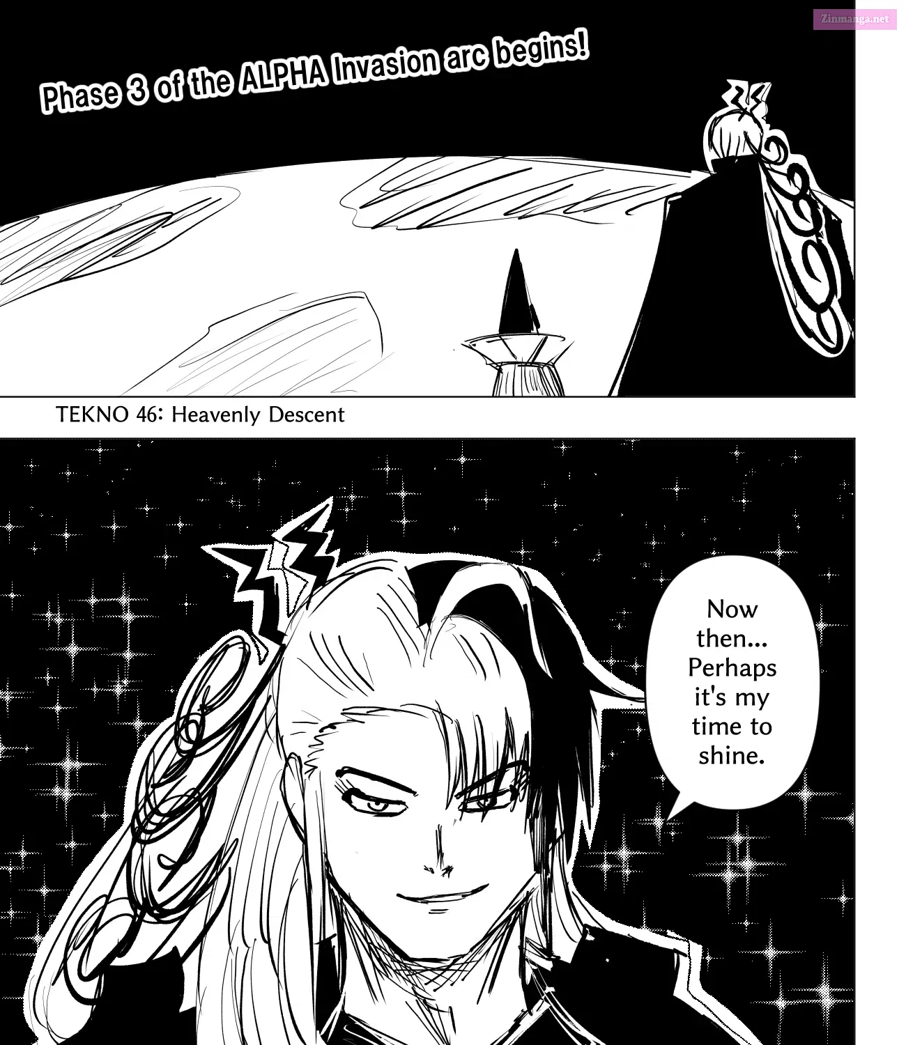 TEKNO: Sci-Fi Shonen Manga! Zinmanga X Chapter 46 Page 1