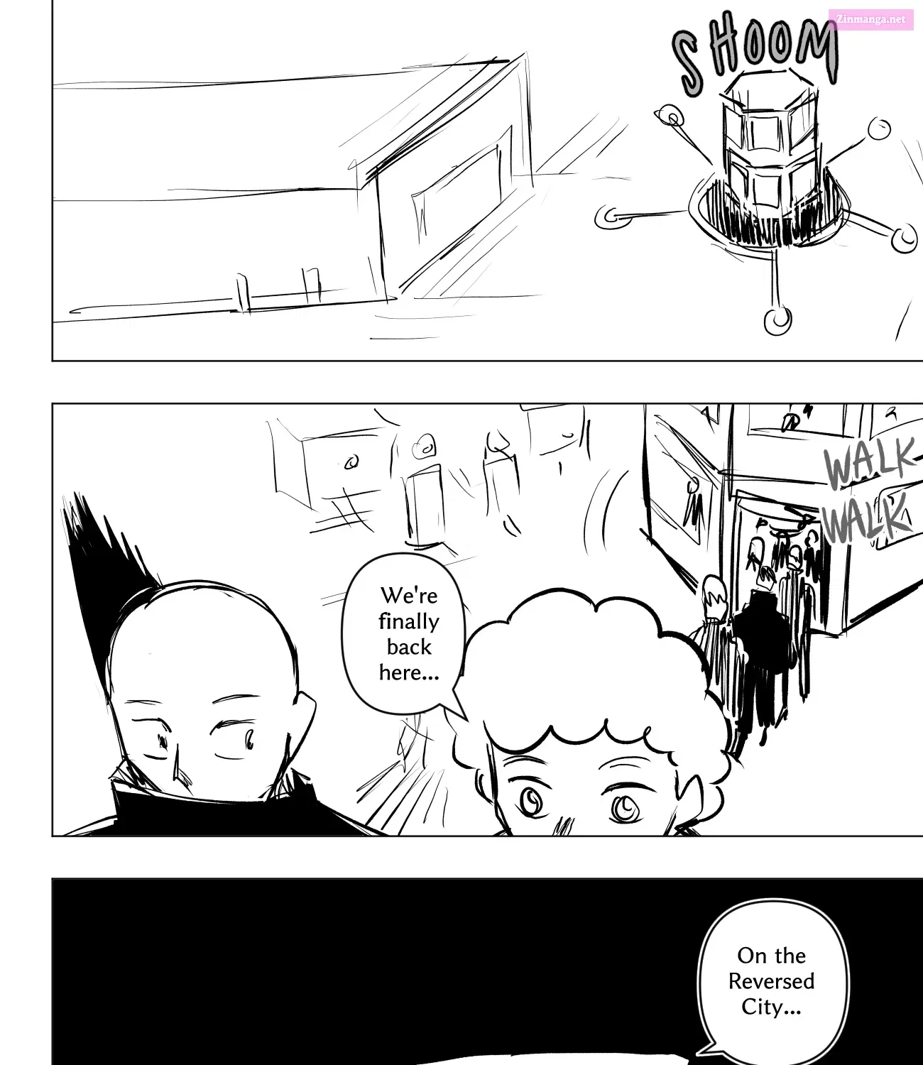 TEKNO: Sci-Fi Shonen Manga! Zinmanga X Chapter 46 Page 3