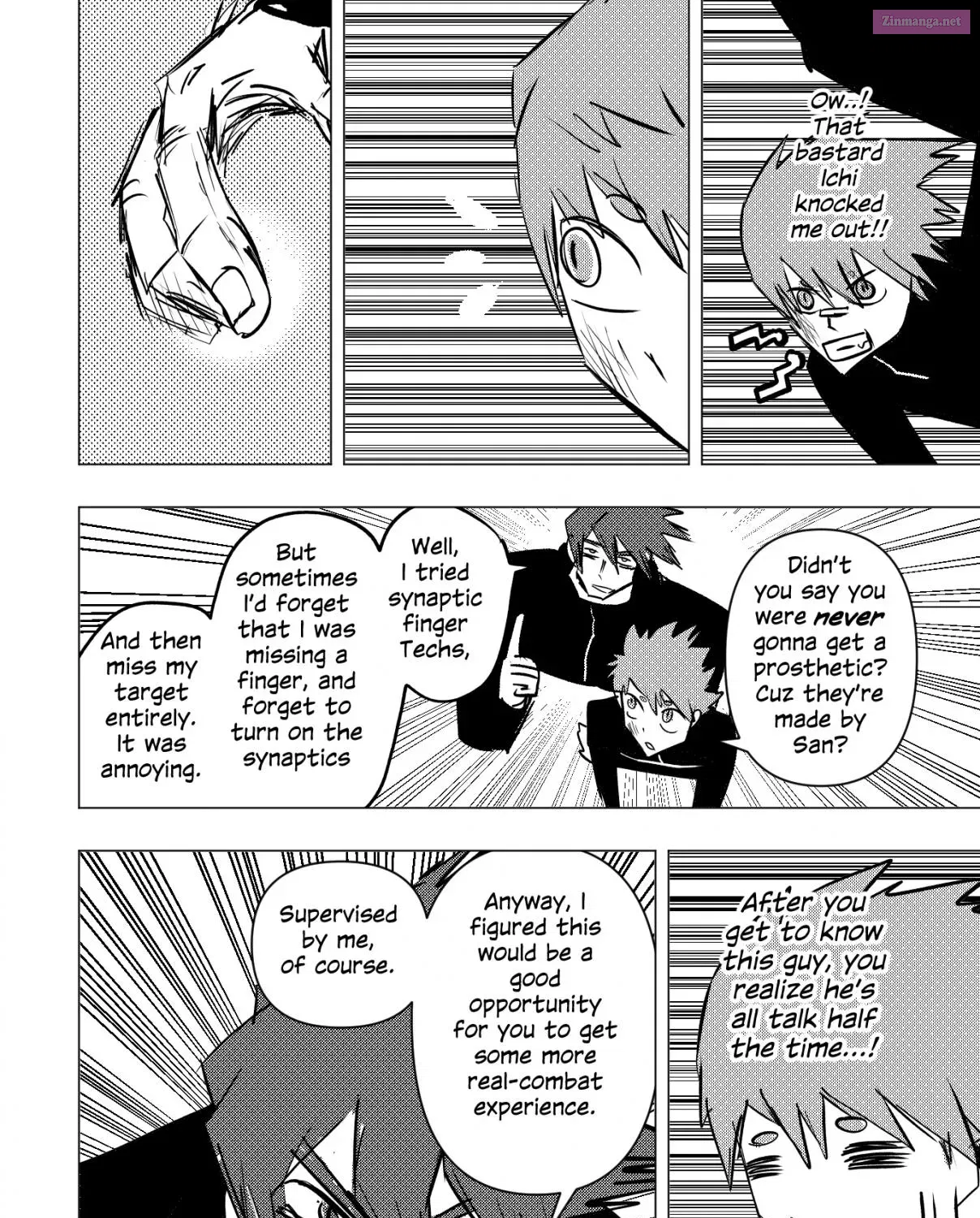 TEKNO: Sci-Fi Shonen Manga! Zinmanga X Chapter 34 Page 3