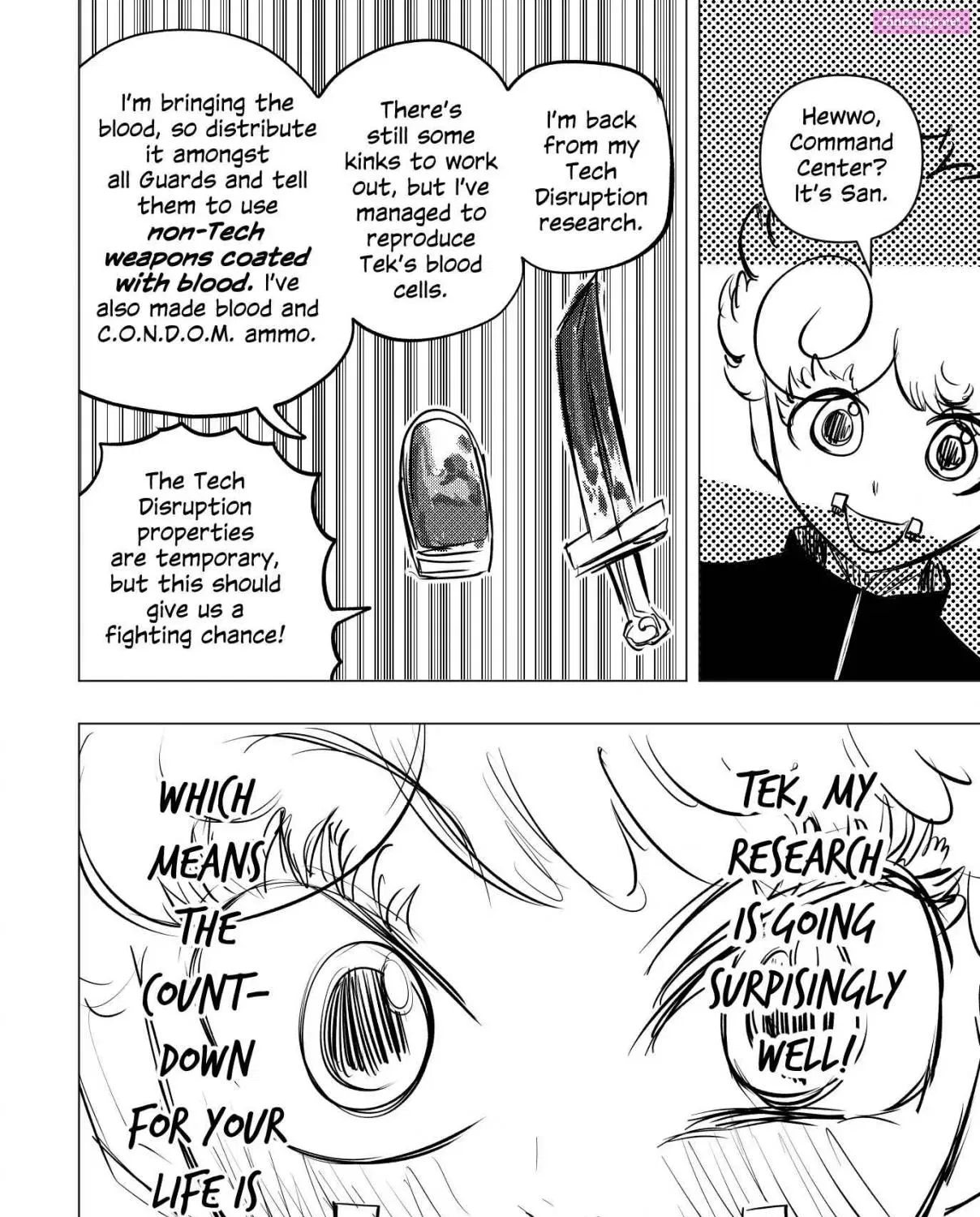 TEKNO: Sci-Fi Shonen Manga! Zinmanga X Chapter 34 Page 9