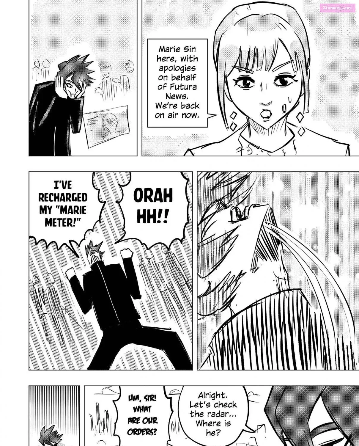 TEKNO: Sci-Fi Shonen Manga! Zinmanga X Chapter 33 Page 3