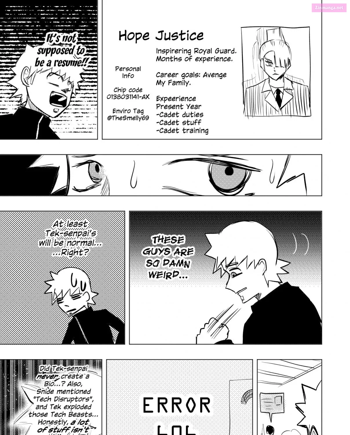 TEKNO: Sci-Fi Shonen Manga! Zinmanga X Chapter 32 Page 9