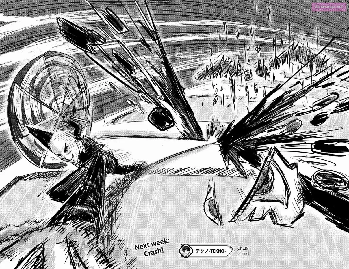 TEKNO: Sci-Fi Shonen Manga! Zinmanga X Chapter 28 Page 40