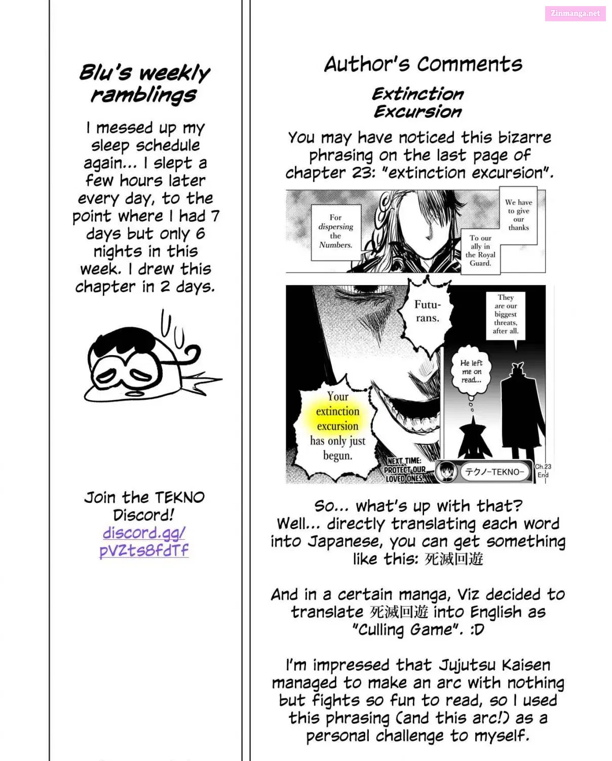 TEKNO: Sci-Fi Shonen Manga! Zinmanga X Chapter 28 Page 41