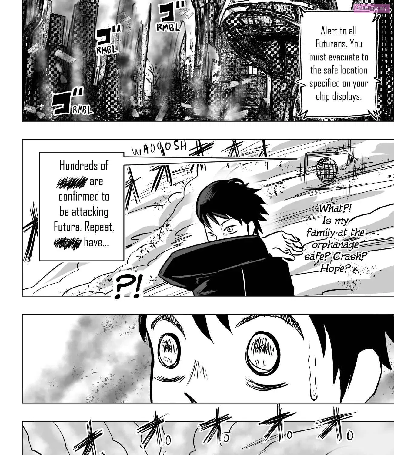 TEKNO: Sci-Fi Shonen Manga! Zinmanga X Chapter 23 Page 4